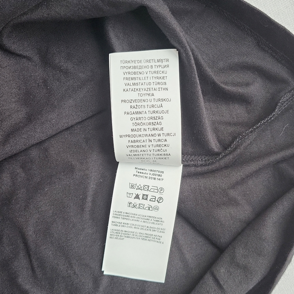 NWT$450 Versace Collection Embroidered Round LOGO 3 Button Polo Shirt - Picture 14 of 15